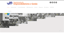 Desktop Screenshot of empreendedorismouff.net.br