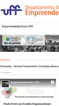Mobile Screenshot of empreendedorismouff.net.br
